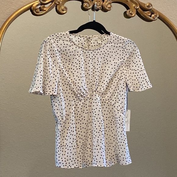 Nine Britton Polka Dot Top Size S - Picture 1 of 8